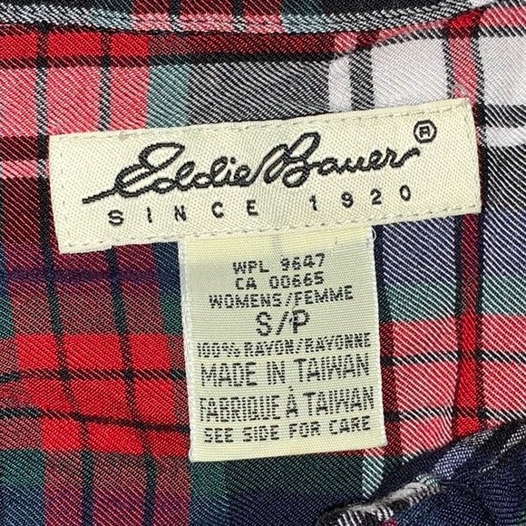 🐣 Eddie Bauer Soft Plaided Button Down Shirt 🐥 - Picture 5 of 7